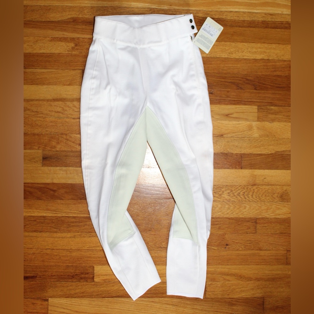 NWT Georg Schumacher White Full Seat Riding Breeches Women’s 30L